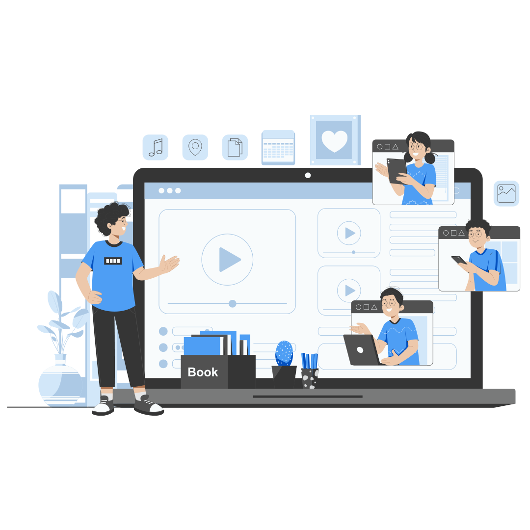 social learning network science